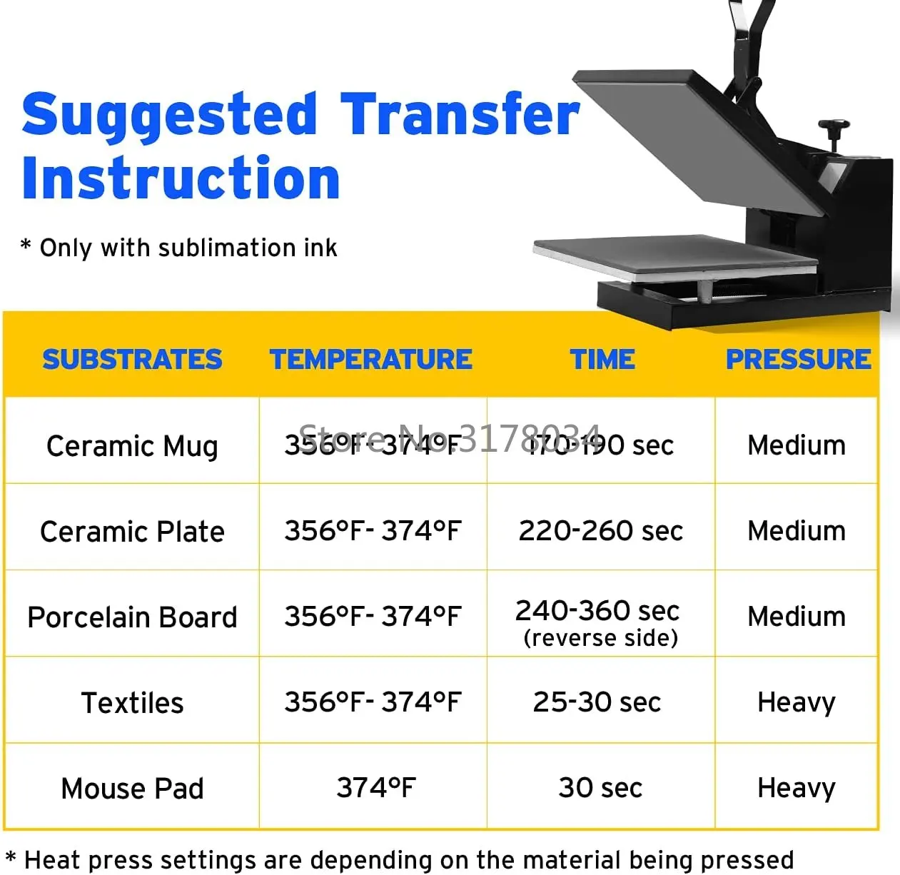 100Gram Sublimasi Kertas Transfer Panas untuk Setiap Inkjet Printer T-shirt Mug Kain Ringan