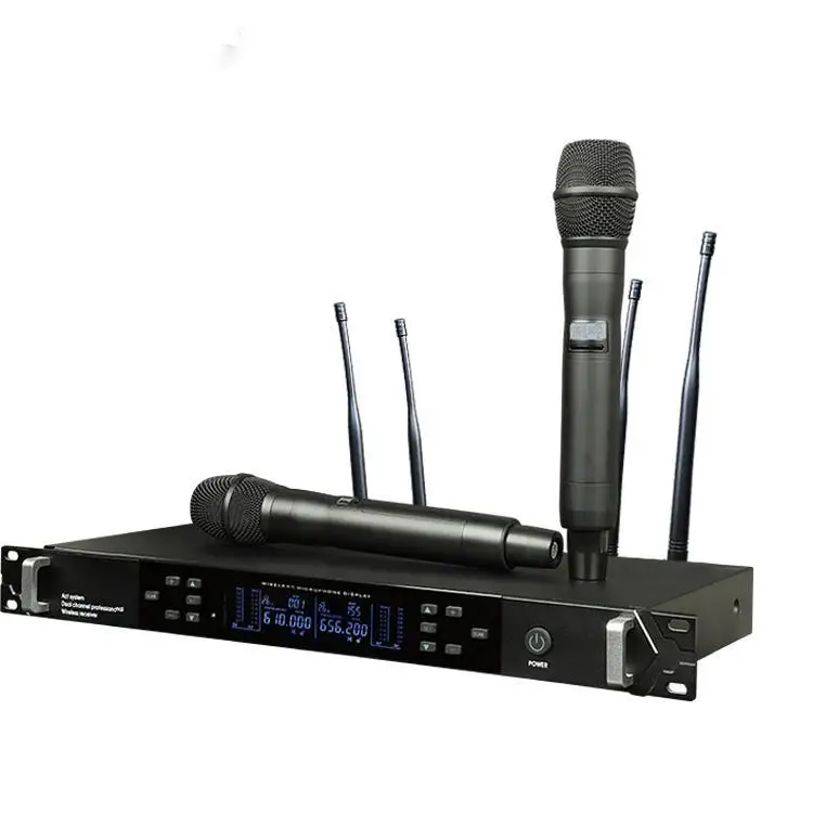 Demao SD-688A New Long Distance True Diversity Wireless Microphone For Stage And Church