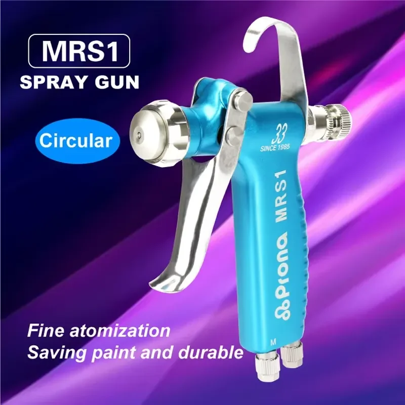Prona MRS1-R Mould Release Agent Air Power Pneumatic Spray , Water Transfer Painting Pneumatic Tool MRS-R Round Pattern
