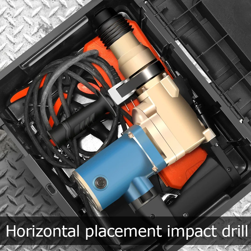 Imagem -03 - Grande Caixa de Ferramentas Impermeável Shockproof Hard Case Vazio Duplo Camadas Toolbox Eletricista Drill Organizer