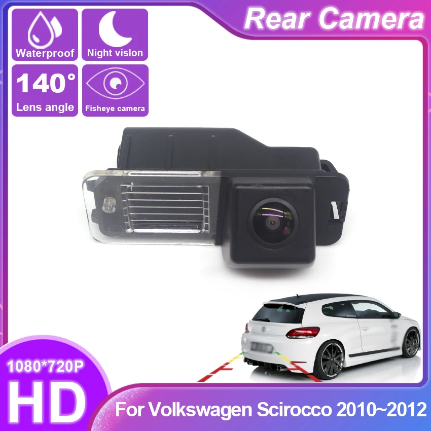 

Special car Fish Eyes Night Vision Waterproof Car Reversing Back Up Camera CCD HD For Volkswagen Scirocco 2010 2011 2012