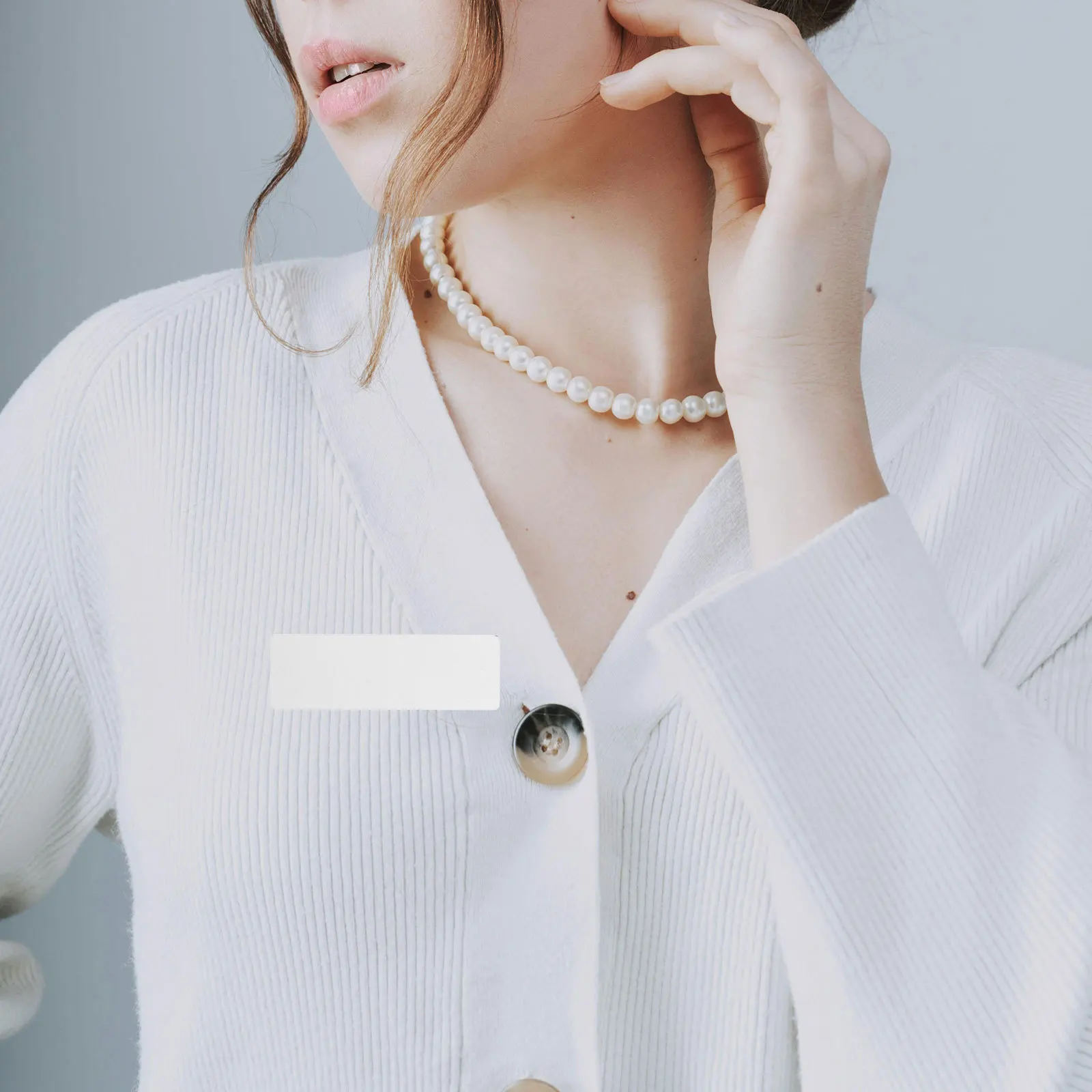 

10pcs Blank Wooden Badges Diy Sublimation Id Badge Blanks Tags With Pin For Engraving Identification Badges Wooden Name Plate