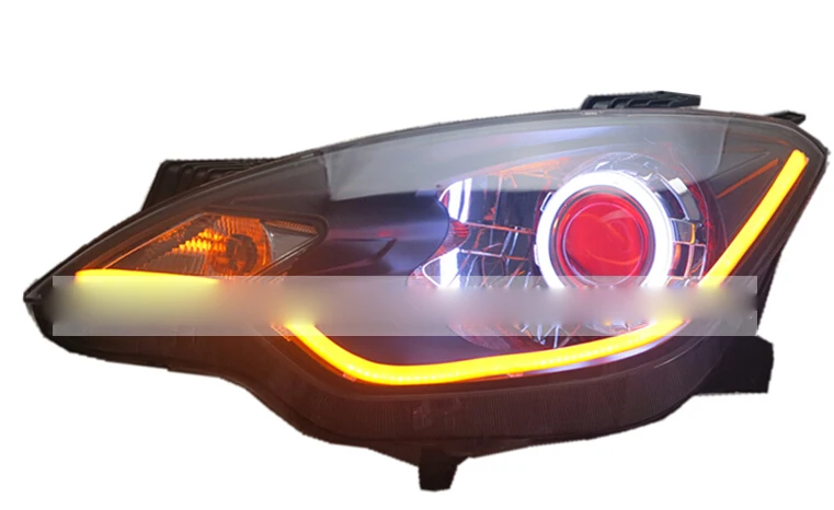 car bumper headlamp MG3 headlight MG 2009~2013y LED DRL car accessories HID xenon MG3 front light fog