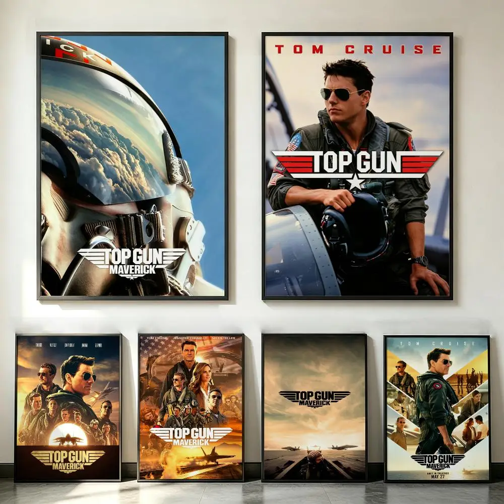 movie Top Gun: Maverick Poster Poster HD Trendy SelfAdhesive Wall Art Print For Living Room Bedroom Dorm Office Home Gift