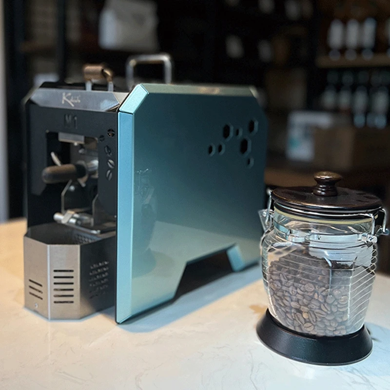 KALEIDO-tostador de café M1 PRO, 50-200g, calefacción eléctrica, máquina de café asado, aire caliente, máquina mejorada para el hogar, envío gratis