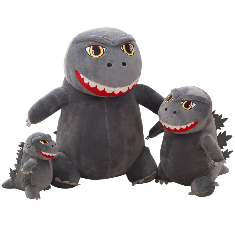 20cm Godzilla Action Figure Stuffed Toy Q Version Cartoon King of Monsters Kawaii Plushes Collection Children Toys Birthday Gift