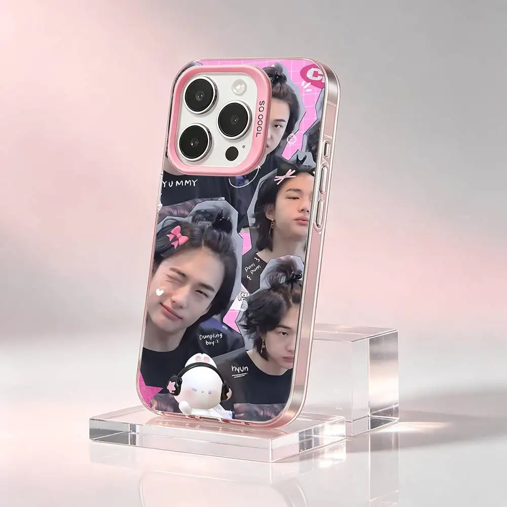 Cute-T-hyunjin-S Phone Case For IPhone 17 16 15 11 12 13 14 Pro Max 16 Plus 12 Mini 7 8 XR XS 15Pro MAX Cove view 6