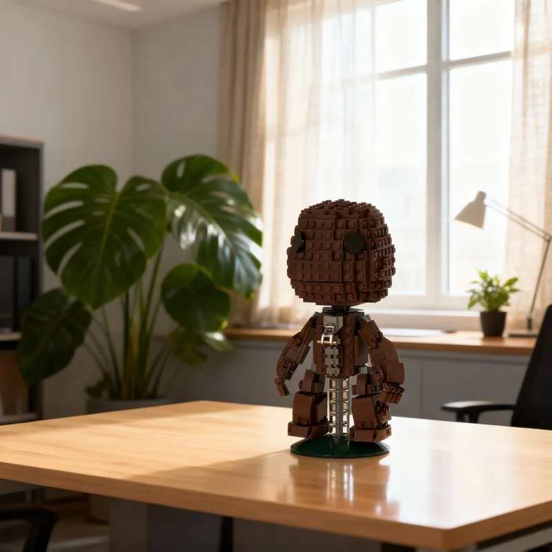 478pcs MOC Sackboy Model Toys Building Blocks Construction Christmas Gifts DIY Creative Idea Education Kids Birthday Assemble