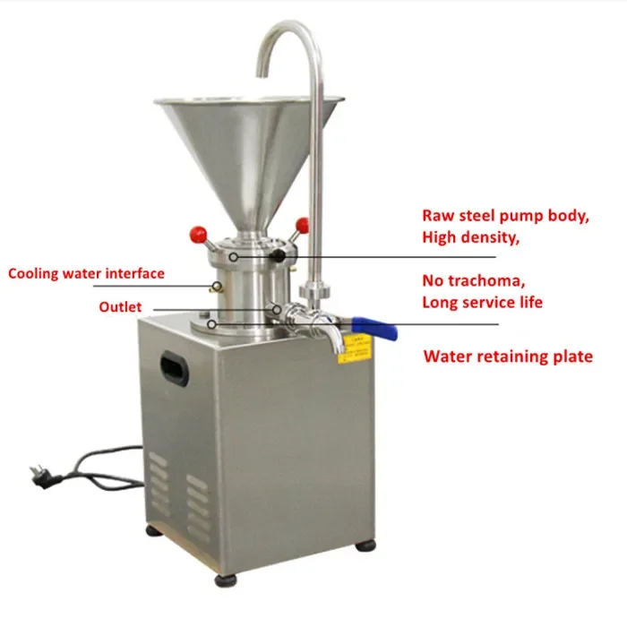 for Sesame Butter Making Machine Peanut Paste Colloid Mill Machine Grinding Machine