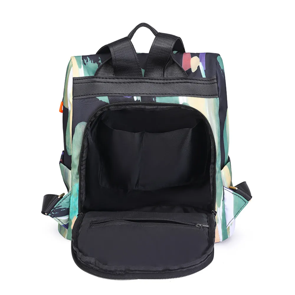 New Female Fashion High Capacity Waterproof Nylon College Backpacks Trendy Women Laptop School Bags Cute Girl Travel Book Bags