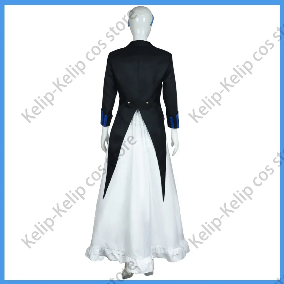 Anime Black Butler:Book of The Atlantic Elizabeth Ethel Cordelia Midford Cosplay Costume Kuroshitsuji Lizzy Coat Dress Woman Set