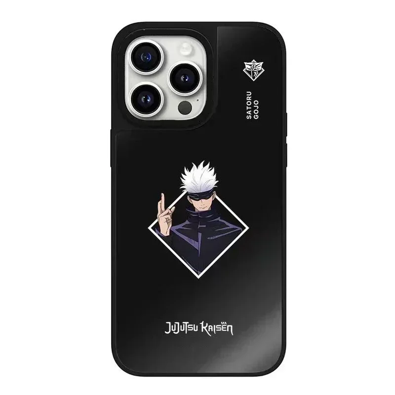 

Mirror Surface Anime Yuji Phone Case Cover for iPhone 11 12 13 14 15 Pro Max Case for iPhone 15 ProMax