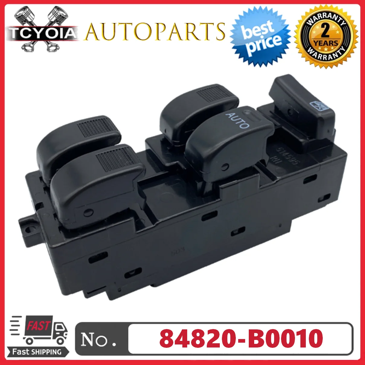 84820-B0010 84820B0010 Right Hand Drive 's Master Power Window Switch For Toyota Avanza Daihatsu Terios Atrai