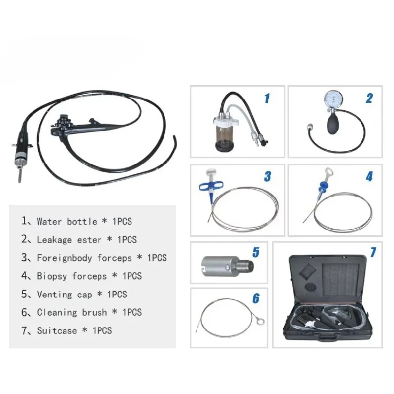 Cheap Endoscope Flexible Bronchoscope 2.8 mm Diameter Veterinary Portable Animal Endoscope