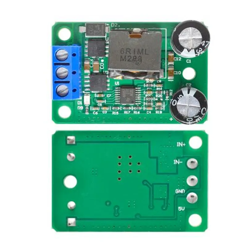1PCS 24V/12V ~ 5V/5A 25W DC DC 벅 스텝 다운 전원 공급 장치 모듈 동기 정류 전력 변환기