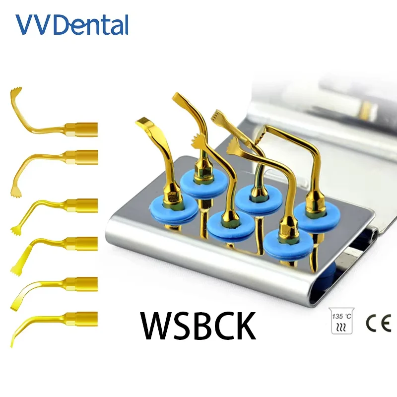 

Dental Piezosurgery Ultrasonic Dental Surgery Tip Kit for Woodpecker Mectron Ultrasurgery Bone Cutter Piezotome Unit Handpiece