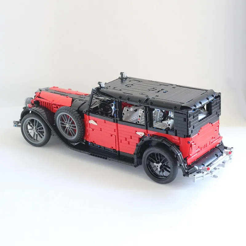 Nueva tecnología coches clásicos 770 Control remoto potencia Super coche de carreras modelo bloques de construcción juguetes niños regalos de cumpleaños