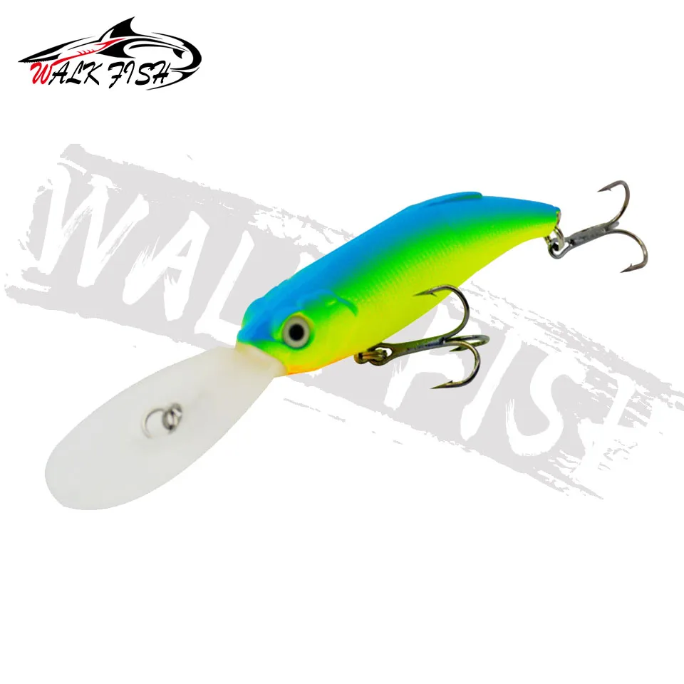 SPAZIERGANG FISCH 1PCS Angeln Kunststoff Köder Minnow 10g/11,5 cm Lange Zunge Tauchen Bord Künstliche Köder harten Köder Pesca Angelgerät – Detail 3
