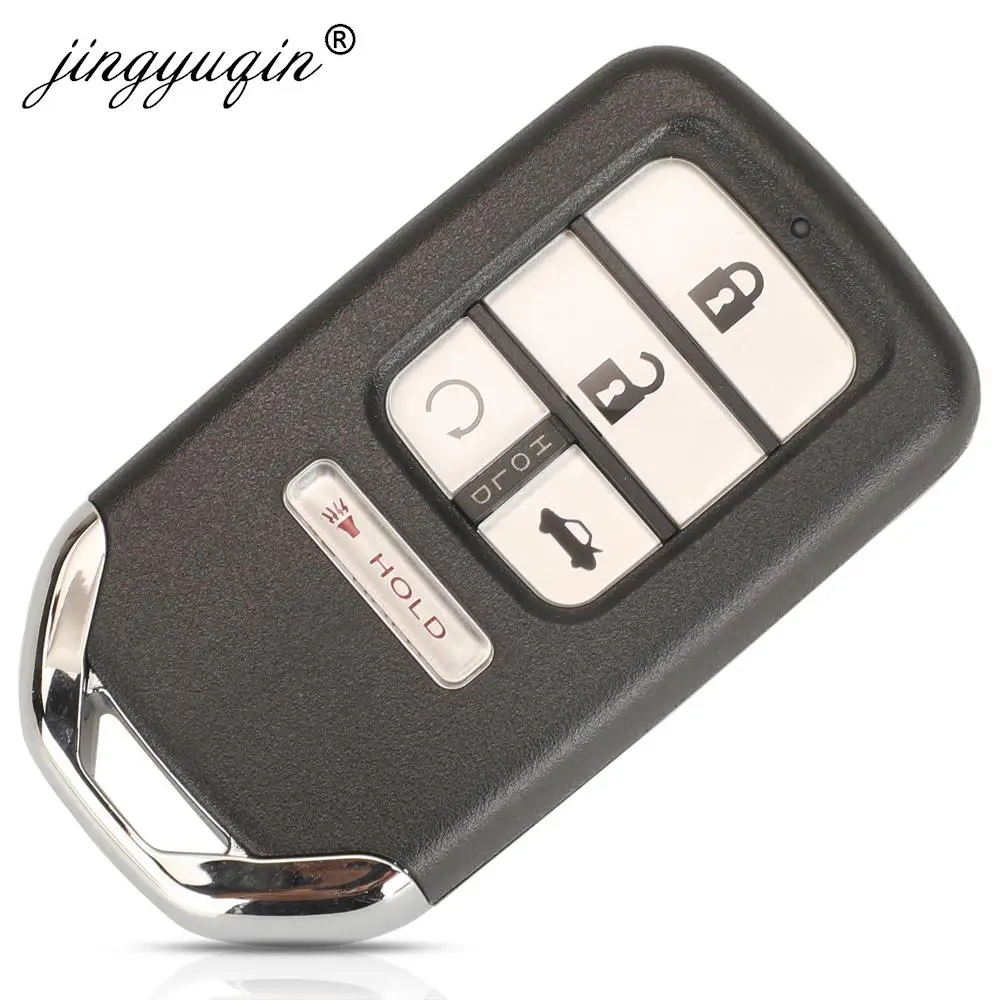 jingyuqin 72147-TVA-A21 Keyless Prox Smart Remote Car Key Fob for Honda Accord 2018 2019 2020 433MHz 4A Chip 5Button CWTWB1G0090