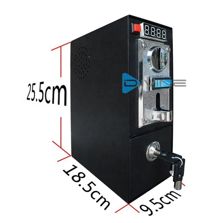 220V coin-operated timer control board with 616 multi-coin selector receiver