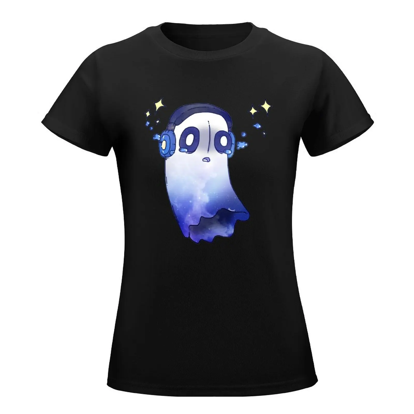 Napstablook Galaxy Undertale design T-Shirt summer top animal print shirt for girls sports fans cute t-shirts for Women