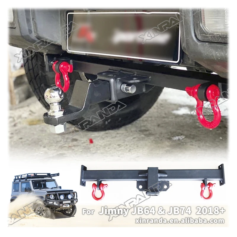 

Car Tow Bar Trailer Bar Parts without/with D-Ring for Suzuki Jimny JB64 JB74 JB64W JB74W 2018-2020 Tow Bar Trailer Arm