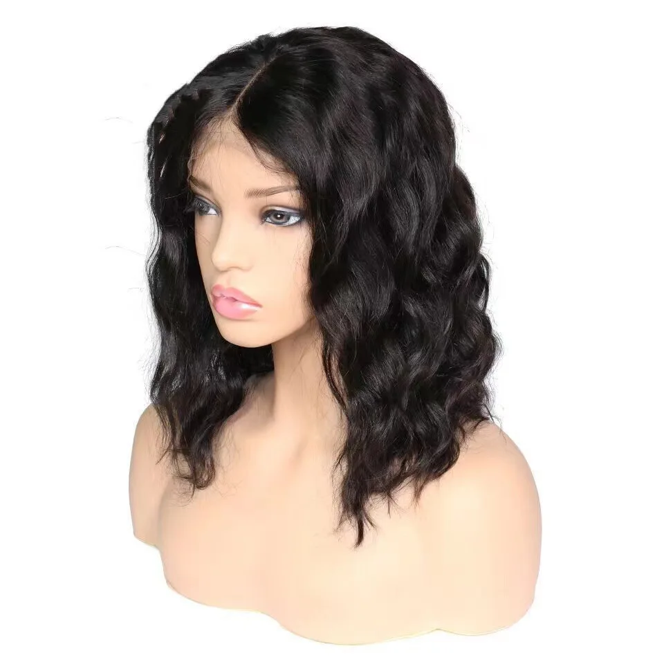 European And American Wigs With Short Curly Hair, Made Of Synthetic Fibers, Finely Crafted, Fully Mechanized