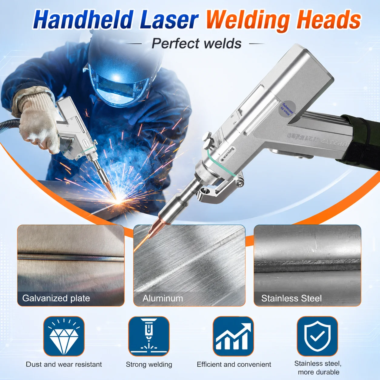 2000W 4-in-1 Handheld Fiber La - Laser Cleaning Machine 2000W recension och pris