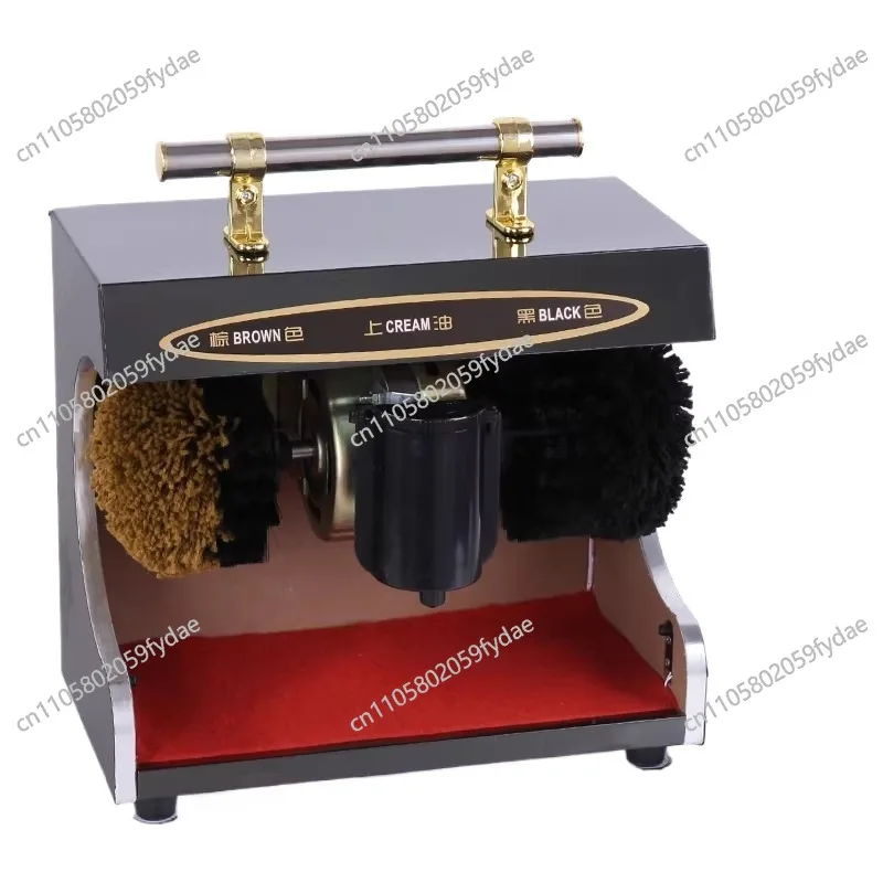Polisher Cleaner Auto-sensing Shoe Polishing Equipment Public Electric Leather Polisher Cleaning Machine