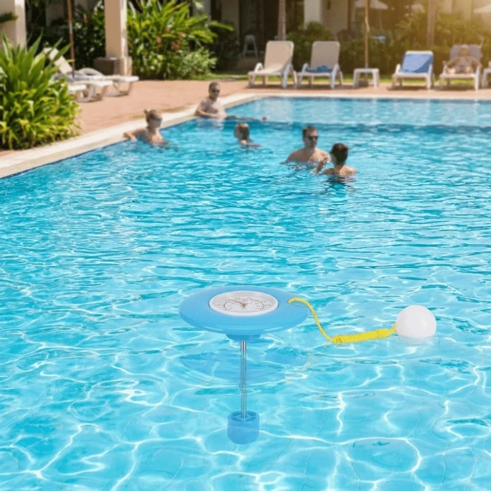 Waterproof Floating Pool Thermometer Mechanical Gauge Wireless Digital Thermometer Accurate Measurement Water Thermometer