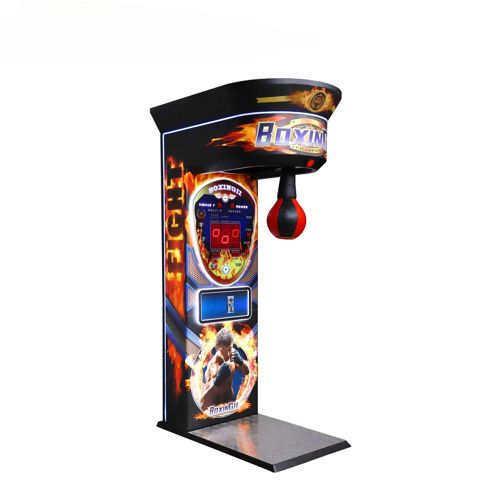 آلة ألعاب الملاكمة الإلكترونية - مراجعة Arcade Card Vending Machine وسعره