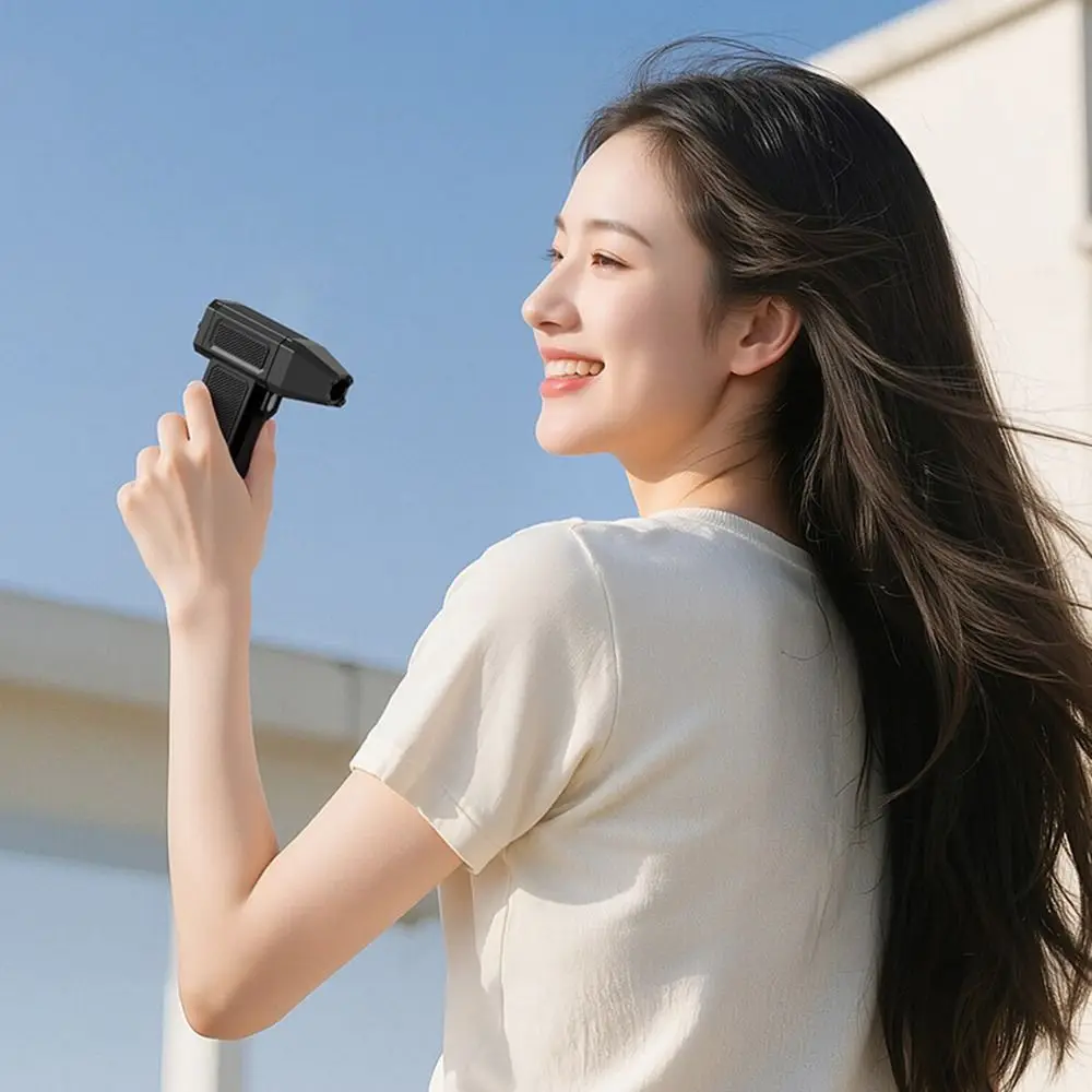 

400000RPM Handheld Turbo Violent Fan Brushless Motor Digital Display Electric Air Blower USB Rechargeable High-Speed