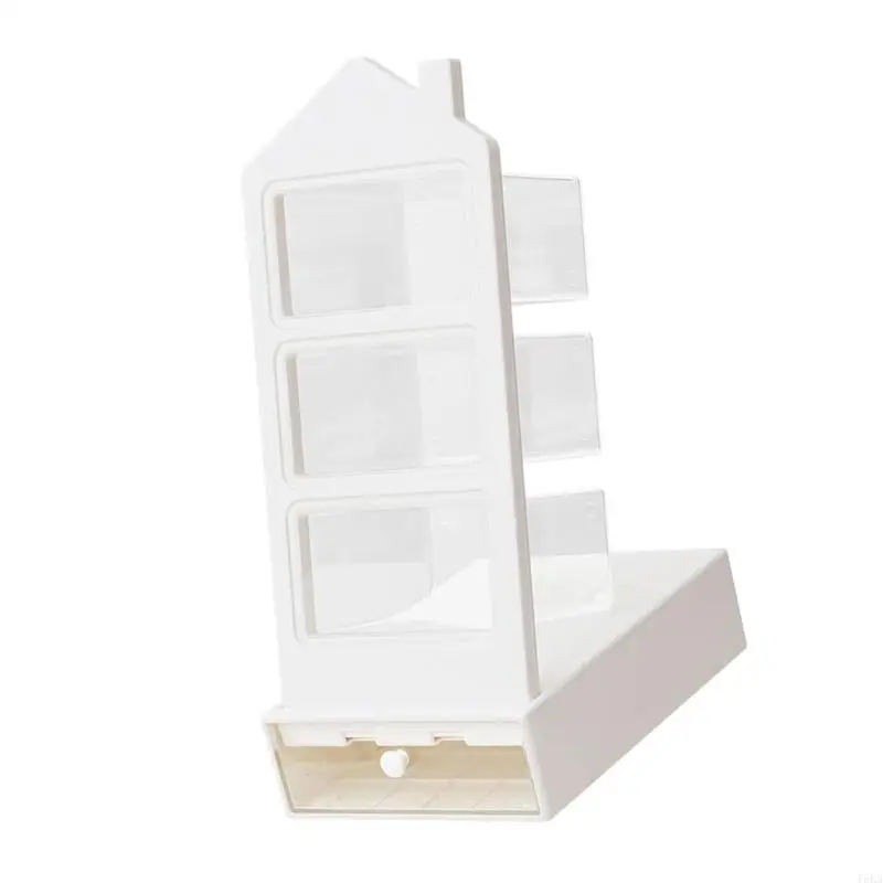 T5EAマルチファンクションペンオーガナイザーのデスクオーガナイザー引き出し3スロットスラントペンシルカップ大容量ペンシルオーガナイザー