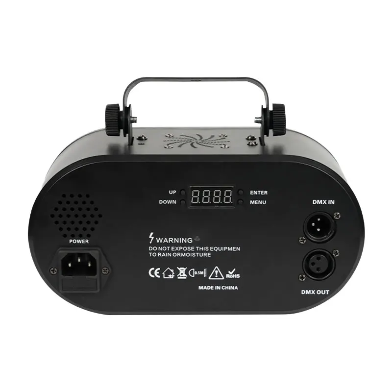 50W 6 In 1 Multi Effect Stage Lamp 15CH DMX512 Sound Control Laser Pattern Magic Strobe Light For Bar KTV Party