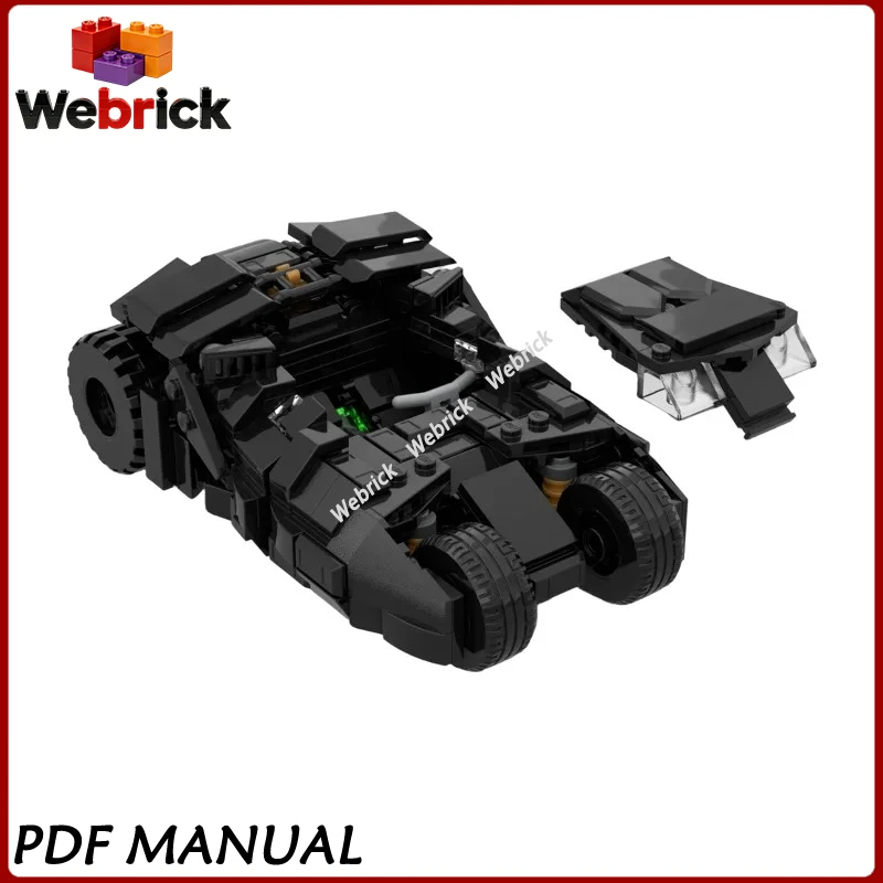 

Tactical Battle Vehicle Building Blocks Simulated Armored Car Assembly Model Hobby Decor Gift for Military Fans 327PCS