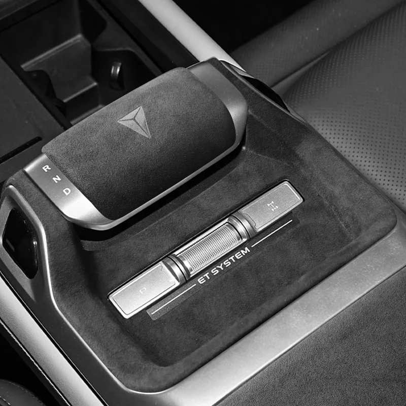 For Deepal G318 ABS suede center control panel gear cover lifting window armrest box decorative sticker protection