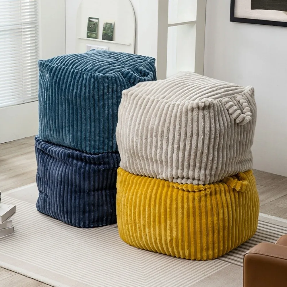 

Многофункциональная фланелевая сумка для хранения одежды, мягкая с ручкой, плюшевая сумка для хранения игрушек, удобный пушистый ленивый диван для гостиной