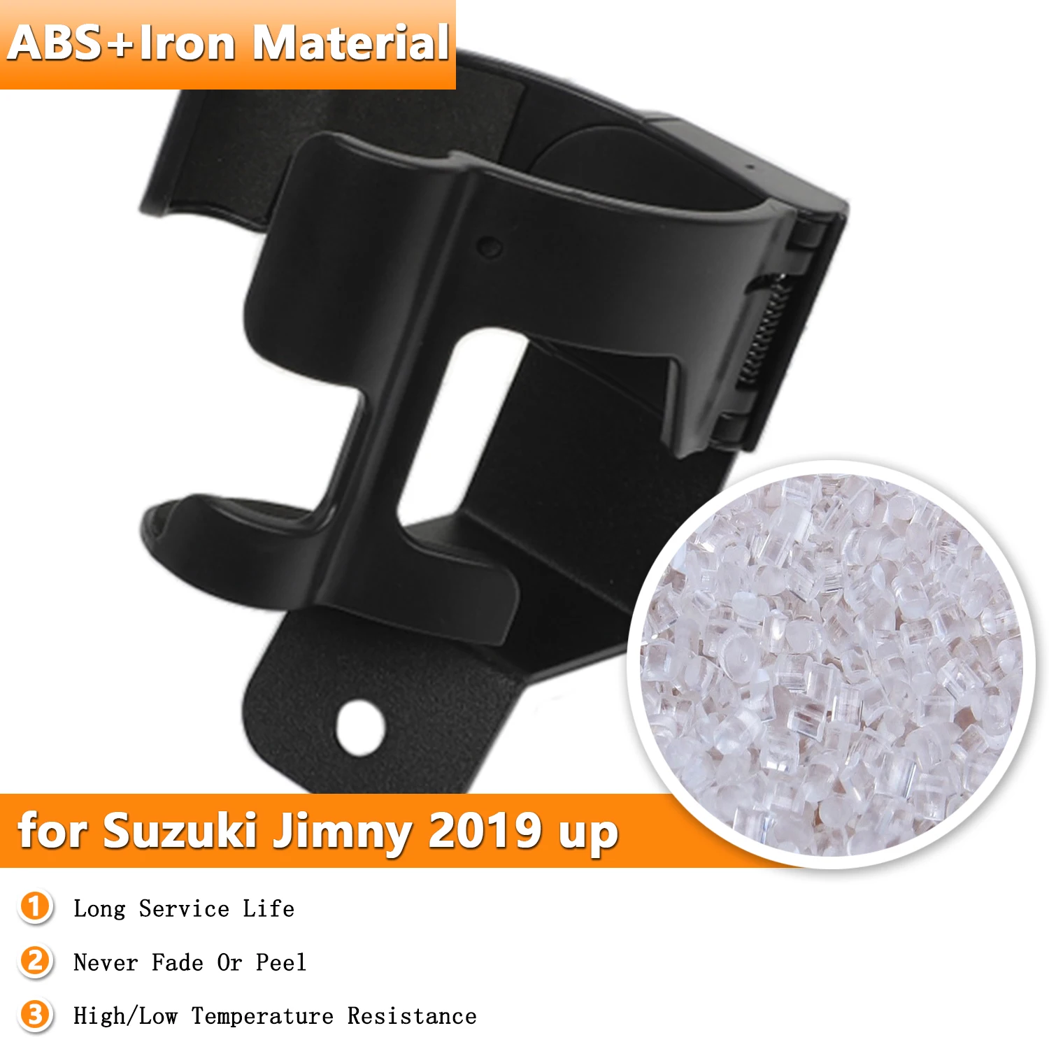 Multi-Function Water Cup Drink Stand Phone Holder Organizer for Suzuki Jimny 2019-2024 JB64 JB74 JB74W Car Interior Accessories