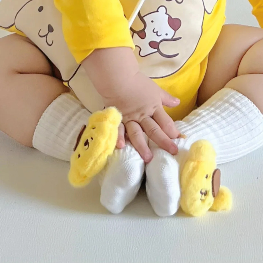 الوليد الطفل الأصفر ارتداءها 3 قطع مجموعة الكلب المطبوعة طفل الفتيات الفتيان لطيف الحيوان رومبير الرضع لطيف جرو هالوين زي