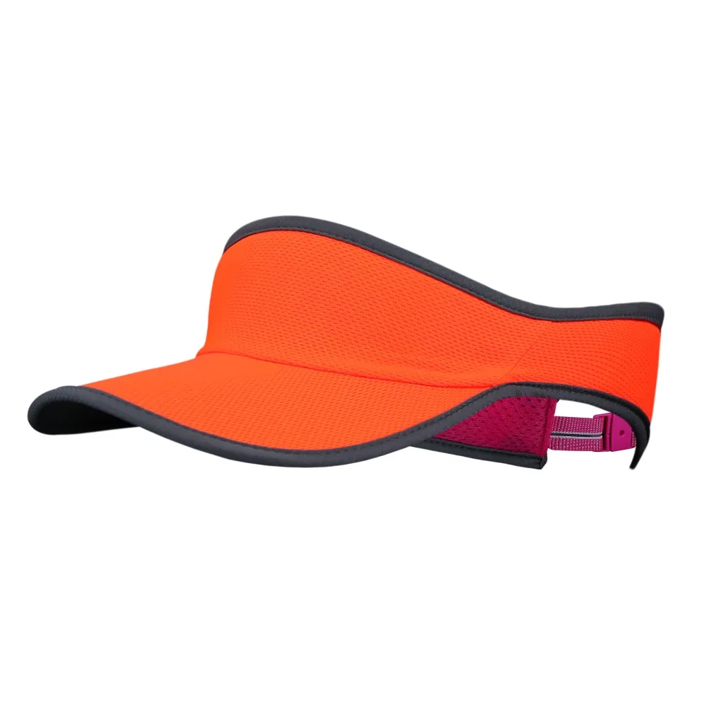 

Beach Hat Mesh Visor Empty Top Cap Sun Protection Sunshade Sunscreen Sun Hat Adjustable Breathable Tennis Hat Cycling Hiking