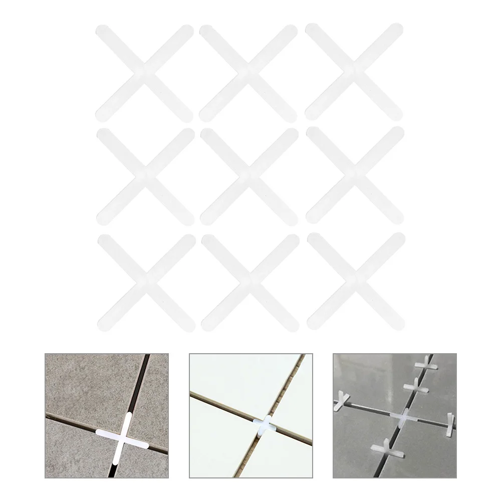 

1000 Pcs Tool Floor Tile Cross Spacers Leveling Grout Ceramic Tools for Tiles