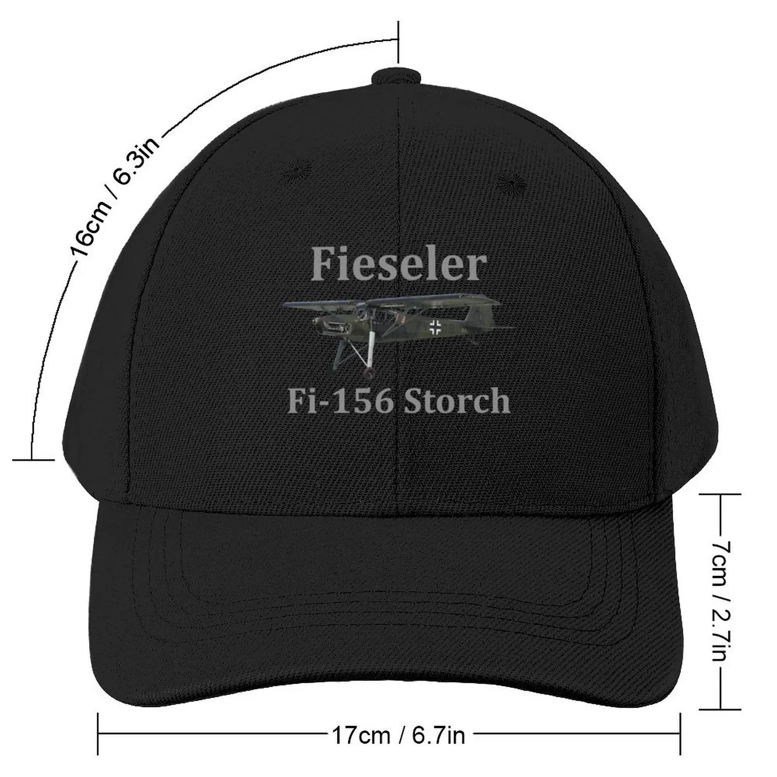 Fieseler Fi 156 Storch Baseball Cap Rave Beach Fishing cap Women's Golf Clothing Men's