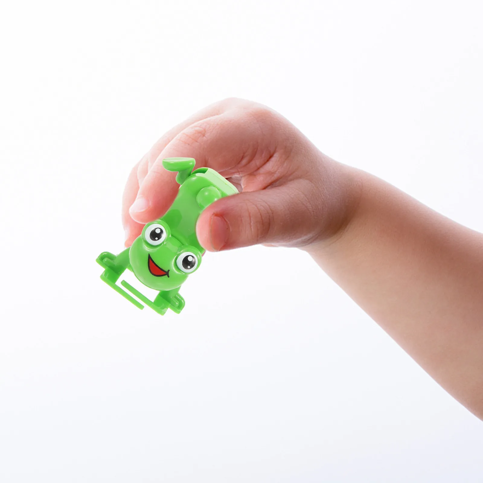 

4Pcs Frog Wind Up Plastic Clockwork Kids Plaything Creative Fun Children Gift Festival Favor Wind Up Toys Children Toy