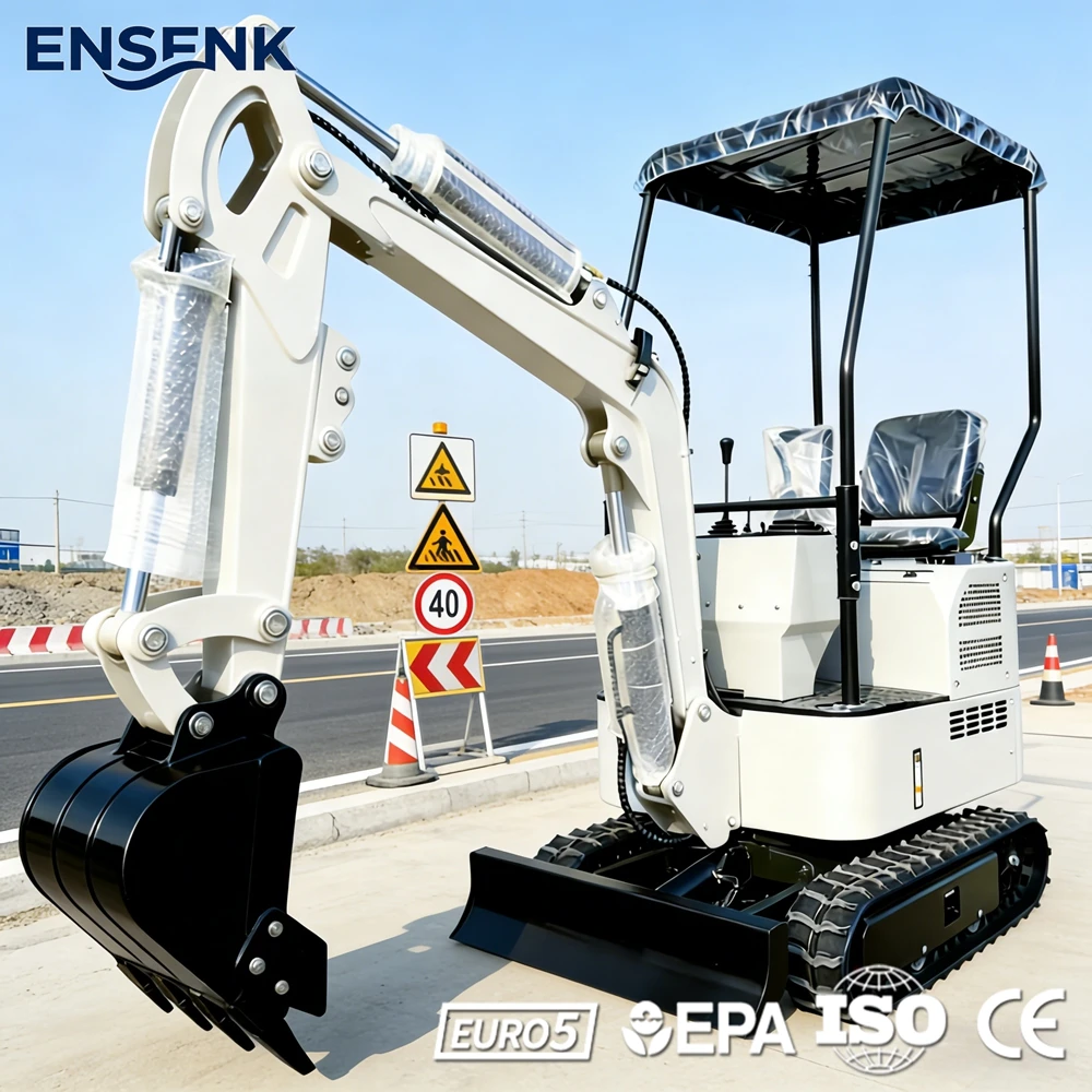 

Mini Excavator 1.5T Compact Diesel Engine With Attachments For Construction Jardin Use Graafmachine Digger With Fast Delivery