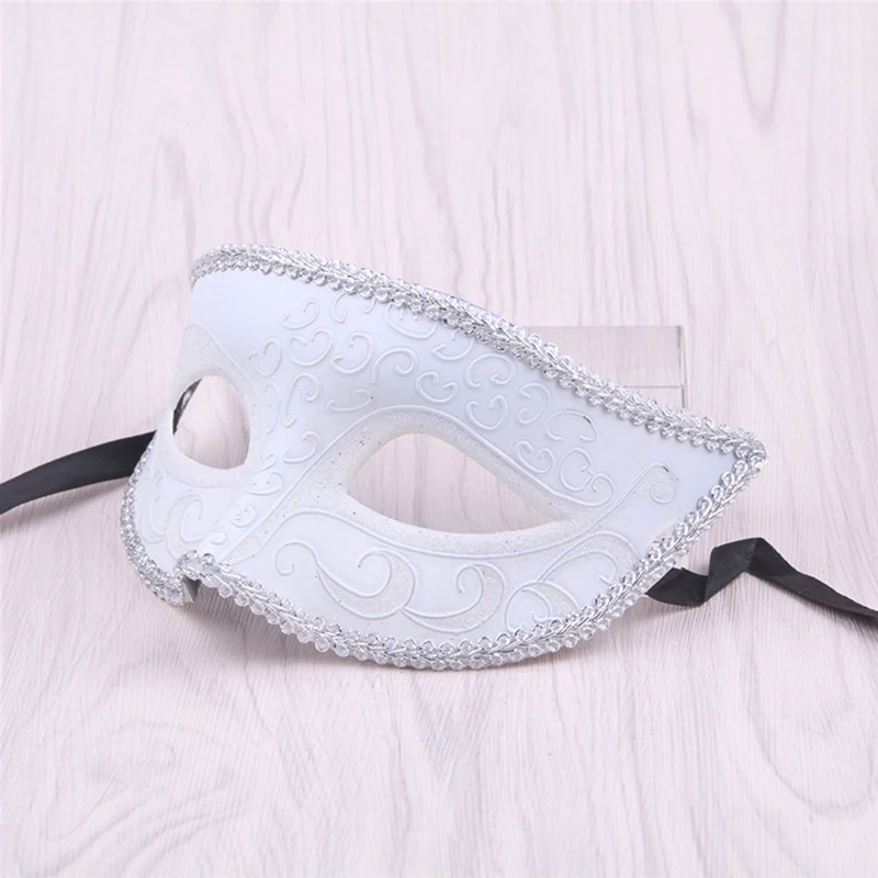 Masquerade Masks for Couple Venetian Woman Lace Men PP Cosplay Costume Carnival Prom Party Personality Headdress Masks