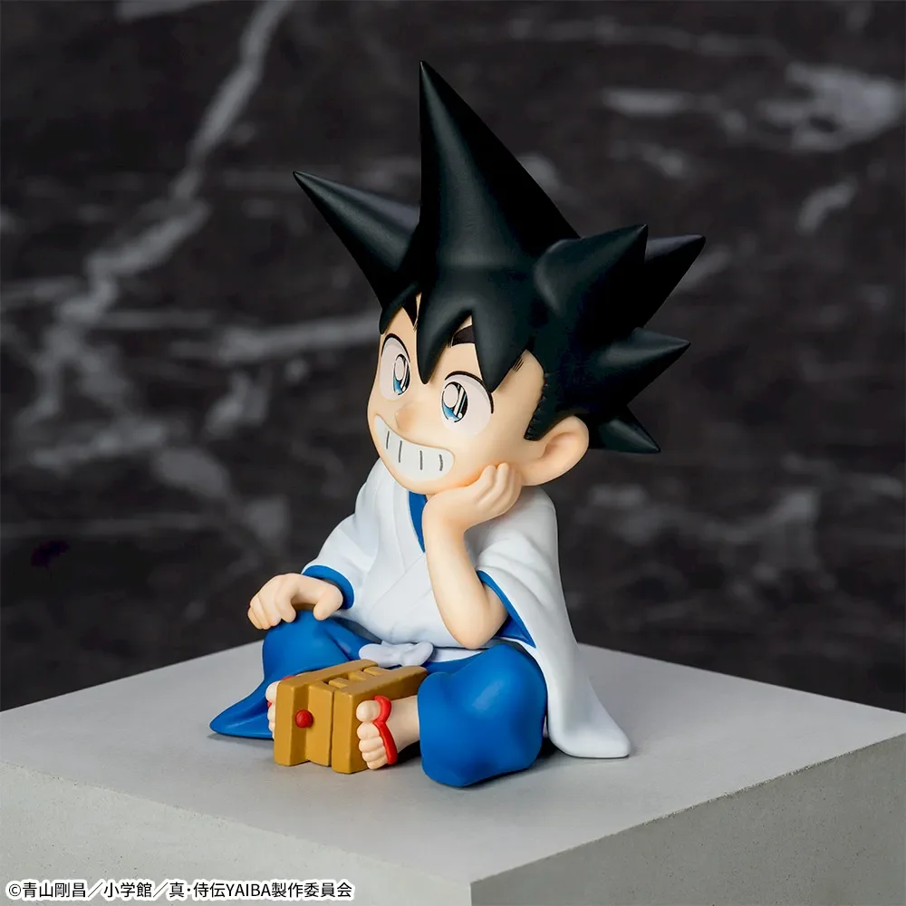 Original Genuine Bandai Banpresto Shin Samurai-den Yaiba Mine Sayaka Kurogane Yaiba Action Figure Anime Model Collectible Toys