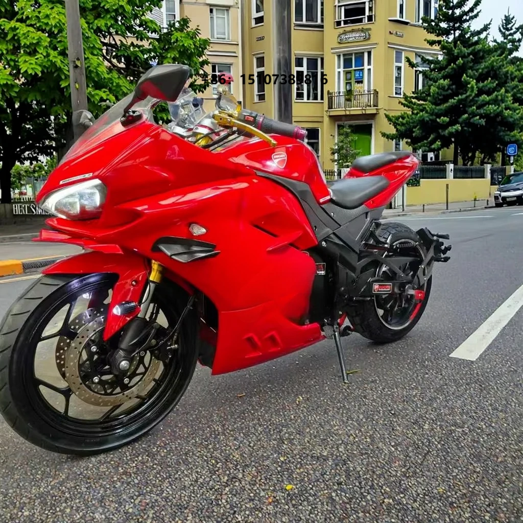 New Type of Popular Second-hand 72v 5000w 120ah Electric-powered Motorcycle Racing Motorcycle Street Bike