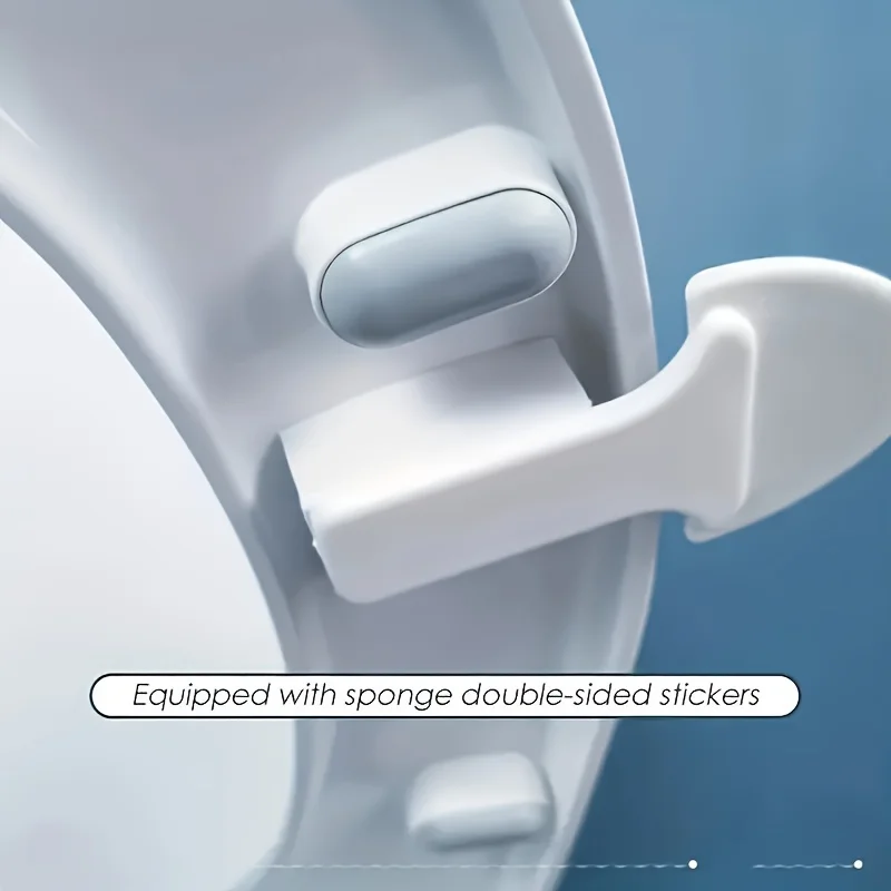 

Convenient Toilet Seat Handle for Bathroom Use - Hands-free Portable Home Bathroom Accessory