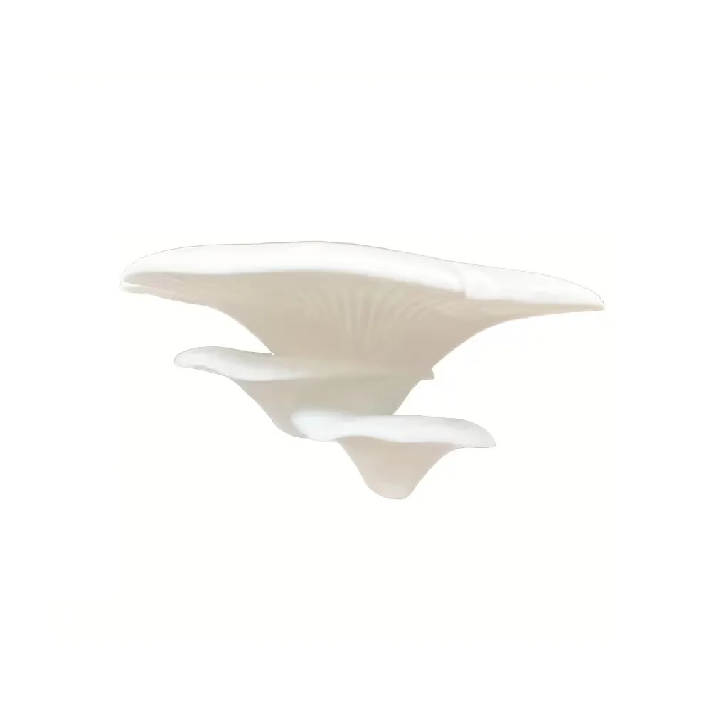 Multi-functional 3D Printed Small Mushroom Stand Plastic Wall-Mounted Mushroom Shelf Space-Saving Mushroom Ornament Office Desk