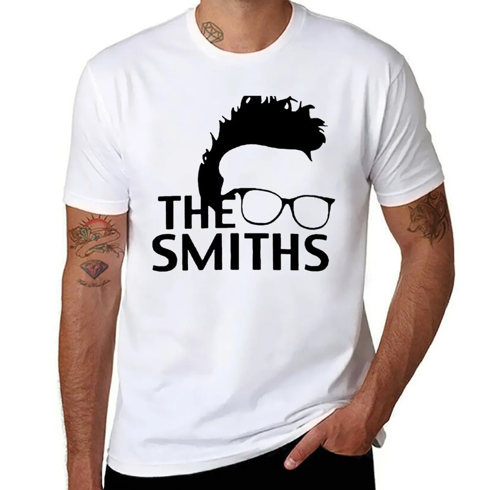 

men shirt cotton The t brand 100% Smiths t T-Shirt cotton man shirts for luxury